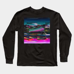 Nightwave Aesthetic Long Sleeve T-Shirt